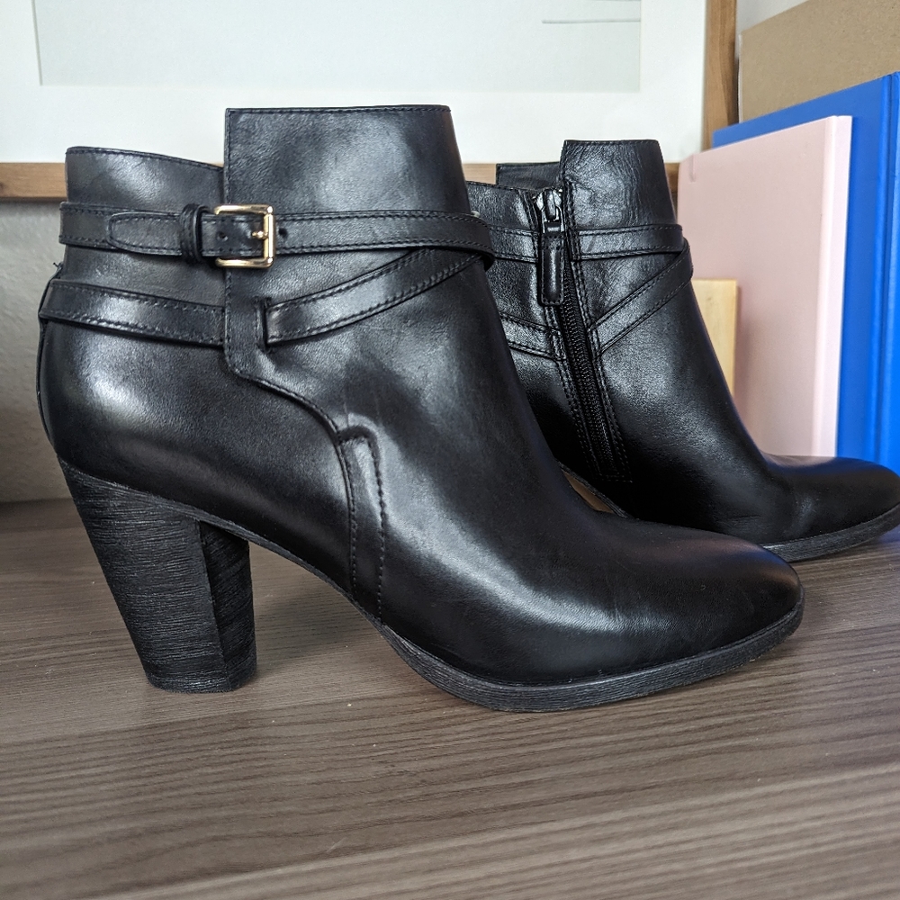 Cole Haan Hayes Block Heel Bootie